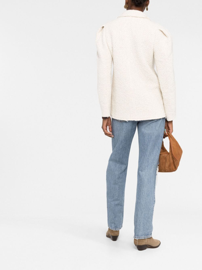 Isabel Marant Iladomo Single-breasted Blazer In White