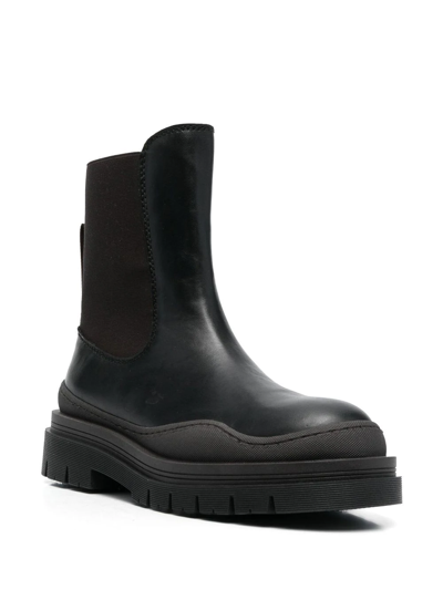 Shop See By Chloé Chunky Sole Ankle Boots In Black
