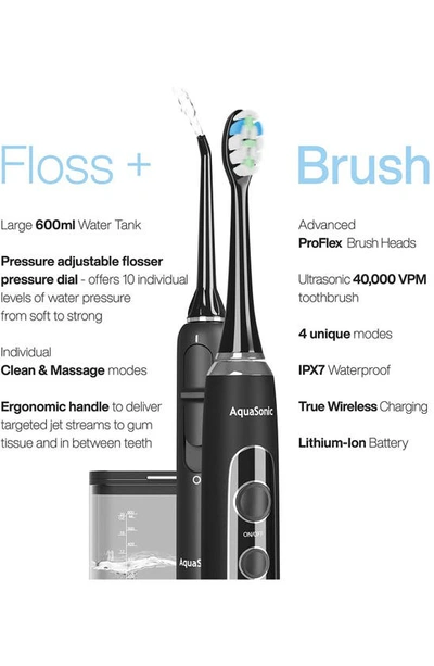 Pur Minerals Home Dental Center Pro In Black