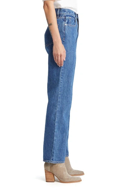 Shop Slvrlake London High Waist Straight Leg Jeans In Sweet Memory