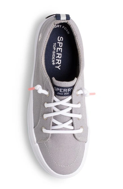Shop Sperry Kids' Crest Vibe Platform Sneaker In Grey