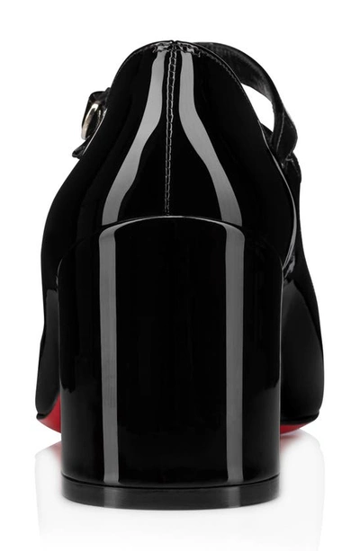Christian Louboutin 55mm Miss Jane Patent Leather Pumps In Black