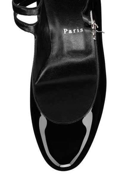 Christian Louboutin 55mm Miss Jane Patent Leather Pumps In Black