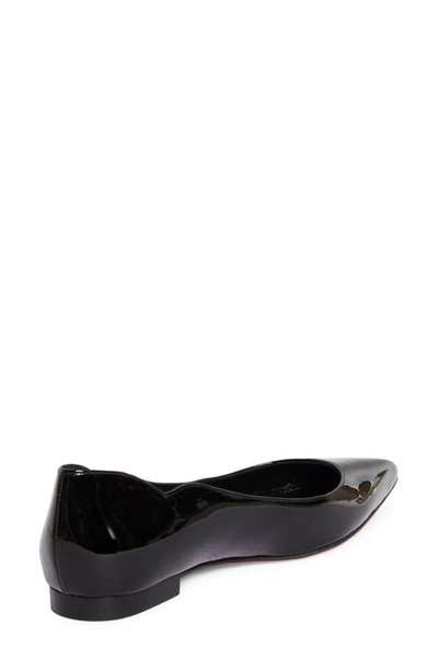 Shop Christian Louboutin Hot Chickita Pointed Toe Flat In Black