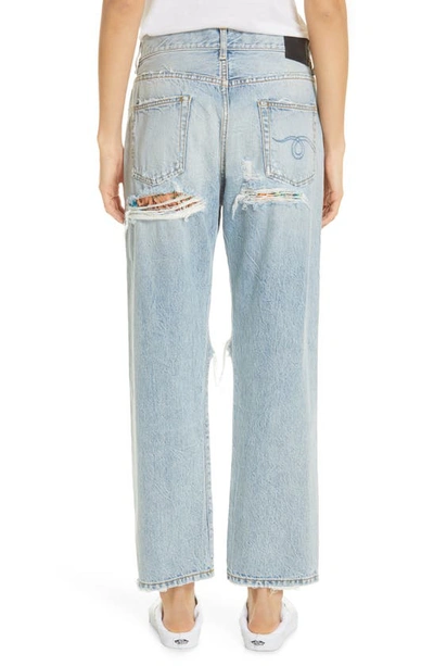 Shop R13 Ripped Boyfriend Jeans In Milton W/ Rips