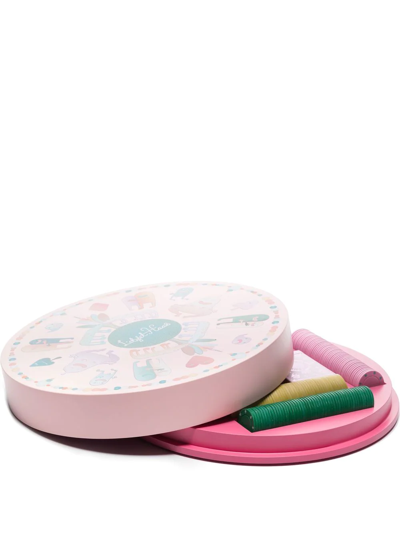 L'objet X Haas Brothers Pink Poker Set In Pink