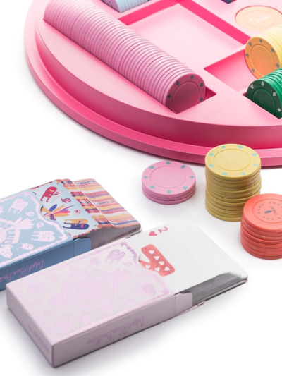 L'objet X Haas Brothers Pink Poker Set In Pink