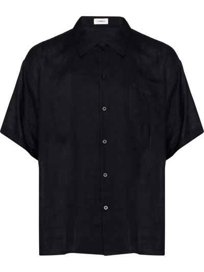 Shop Commas Short-sleeve Shirt In Black