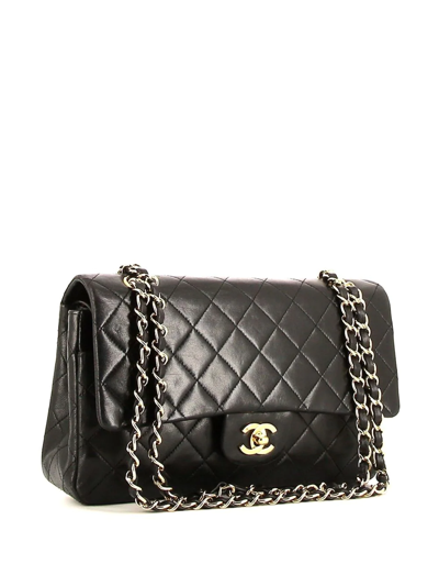 Pre-owned Chanel Timeless Classic Flap Shoulder Bag In Black