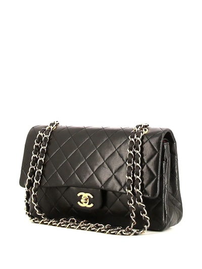 Pre-owned Chanel Timeless Classic Flap Shoulder Bag In Black