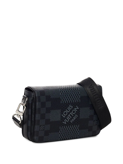 Louis Vuitton Damier Graphite 3D Studio Messenger Bag - Black