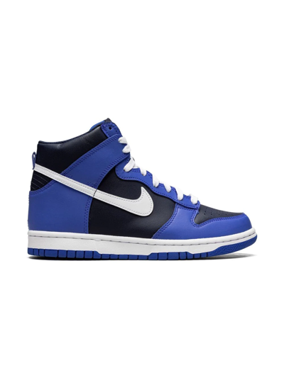 Nike Dunk High Sneakers In Blue