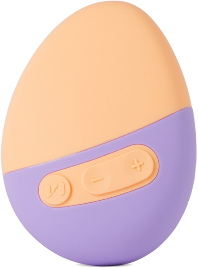 Shop Unbound Orange & Purple Pep Vibrator In Melon/violet