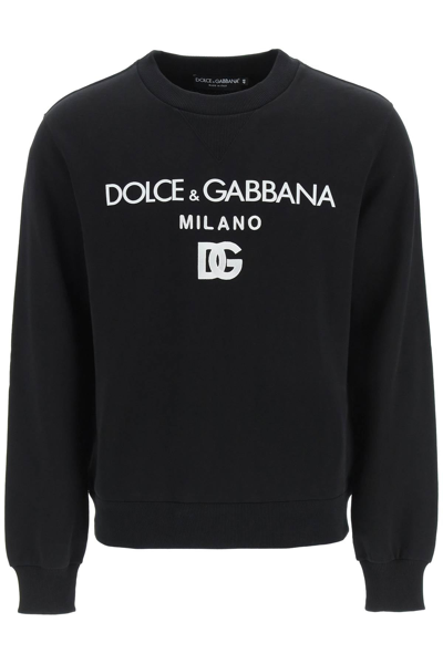 Shop Dolce & Gabbana Logo Sweatshirt In Mixed Colours