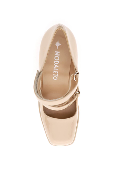 Shop Nodaleto Bulla Babies Pumps In Beige