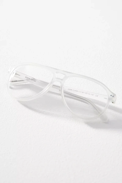 Shop Look Optic Liam Reading Glasses In Clear