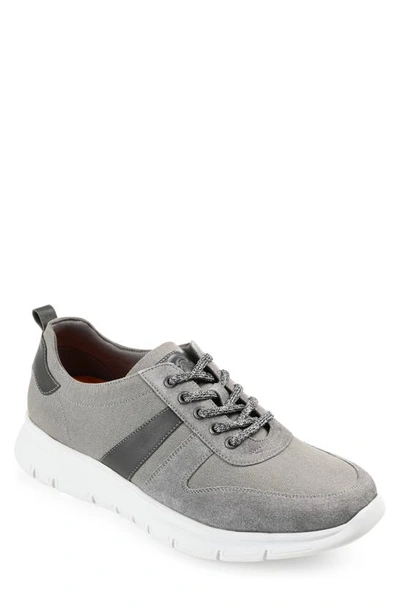 Shop Thomas & Vine Adler Mixed Media Sneaker In Grey