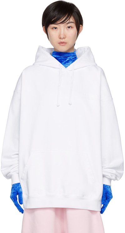 Vetements embroidered hotsell hoodie