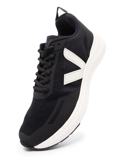 Veja Women Impala Engineered Mesh Sneakers In Black/cream In Black