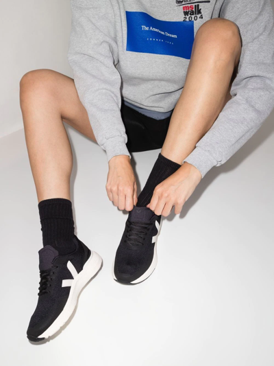 Veja Women Impala Engineered Mesh Sneakers In Black/cream In Black