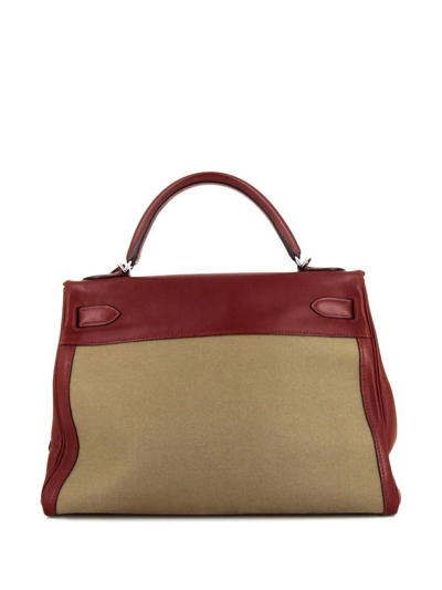 Pre-owned Hermes  Kelly 32 Handbag In Red