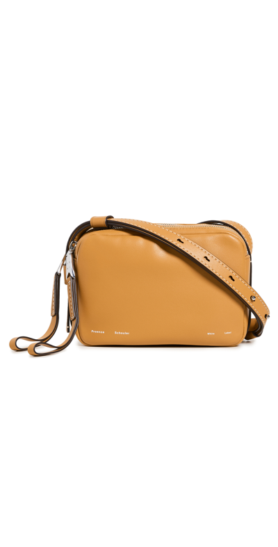 Shop Proenza Schouler White Label Watts Leather Camera Bag In Goldenrod