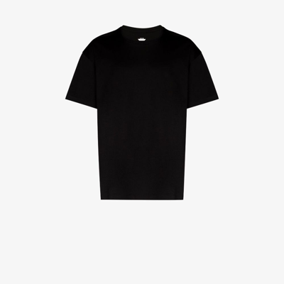 Shop Acronym Black Back Print Cotton T-shirt