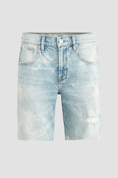 Shop Hudson Jeans Kirk Cut-off Short In Blue