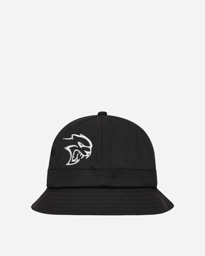 Shop Alltimers Hell Demon Embroidered Bucket Hat In Black