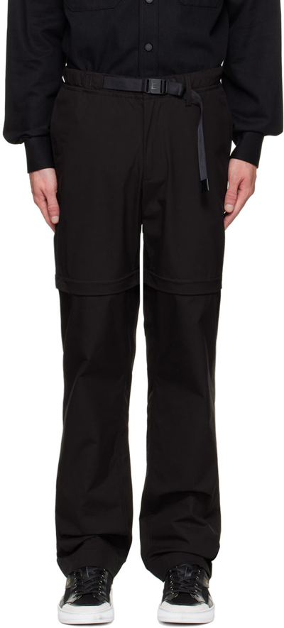 Dunhill Black Cotton Trousers In 1 Black