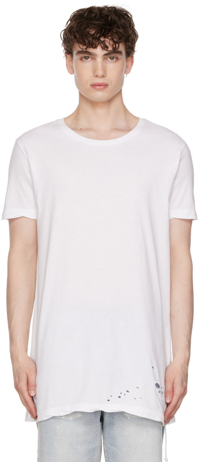 Shop Ksubi Whit Sioux T-shirt In White