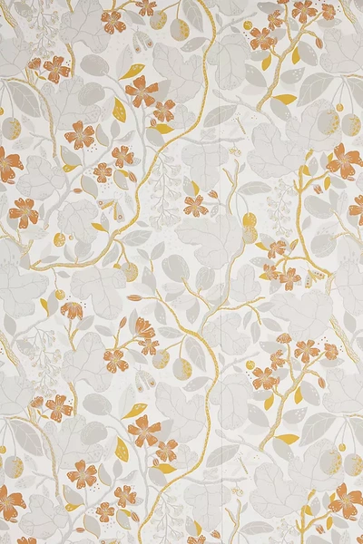 Shop A-street Prints Ewald Garden Vines Wallpaper In Grey