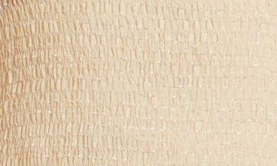 Astr Sequin Check Blouse In Cream