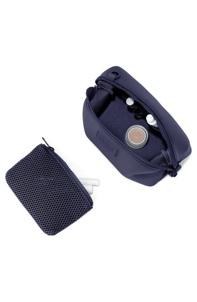 Dagne Dover Small Hunter Water Resistant Toiletry Bag In Storm