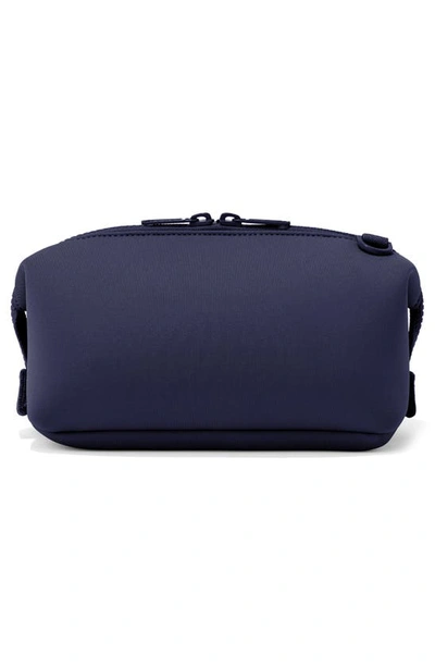 Shop Dagne Dover Hunter Small Neoprene Toiletry Bag In Storm