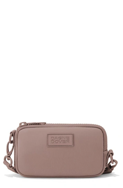 Shop Dagne Dover Mara Phone Sling Crossbody Bag In Dune