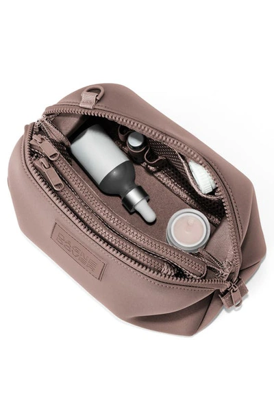 Dagne Dover Large Hunter Water Resistant Toiletry Bag In Dune