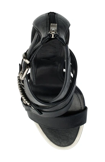 Shop Dkny Deb Strappy Stiletto Sandal In Black