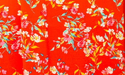 Shop Leota Cameron Floral Maxi Dress In Wcfg - Watercolor Floral