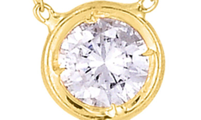 Roberto Coin 18k Yellow Gold Diamonds By The Inch Diamond Bezel Lariat Necklace, 16-18 In Yellow Gold