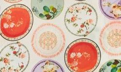 Alice And Olivia Willa Printed Silk Crepe De Chine Shirt In Dinner Party