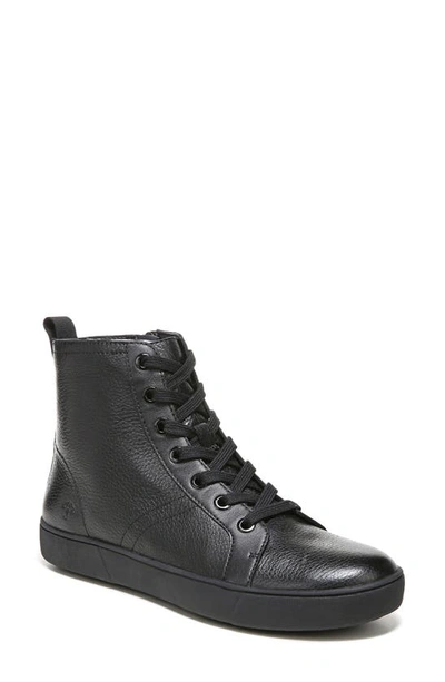 Shop Naturalizer Morrison High Top Sneaker In Black Leather