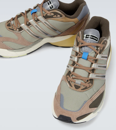 Shop Adidas Originals Supernova Cushion 7 Sneakers In Chalky Brown/white/tint/seasme