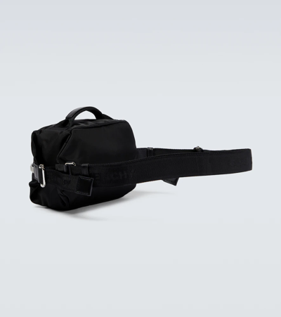 Shop Givenchy G-zip Bum Crossbody Bag In Black