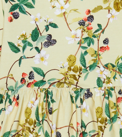 Molo Renae Printed Cotton-blend Top In Bramble