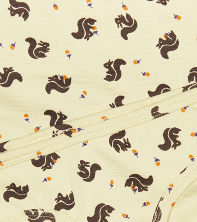 Molo Janice Tank Top And Briefs Set In Mini Squirrel