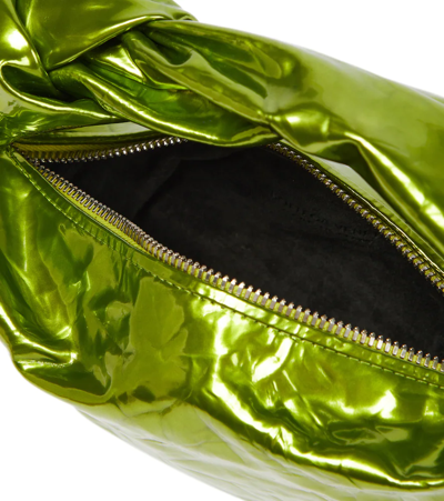 Bottega Veneta Mini Jodie Bag in Chlorophyll & Silver