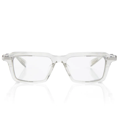 Shop Balmain D-frame Glasses In 0