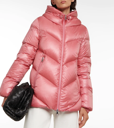 Shop Moncler Chambon Down Jacket In Pink