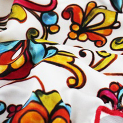 Mc2 Saint Barth Girl Crop Top With Ruffle In Multicolor